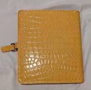 NEW Yellow faux planner with to do list and all included can be reused yearly